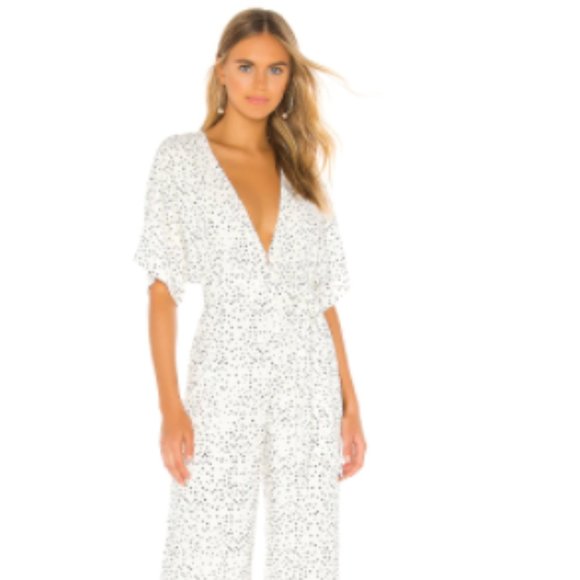 NWT Lovers + Friends Jackson Jumpsuit - Picture 1 of 3